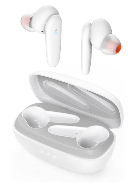184079 Passion Clear Bluetooth ANC True Wireless Earbuds, White