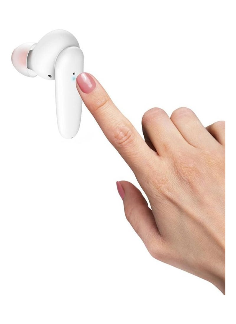 هاما 184079 Passion Clear Bluetooth ANC True Wireless Earbuds, White  - Image 4