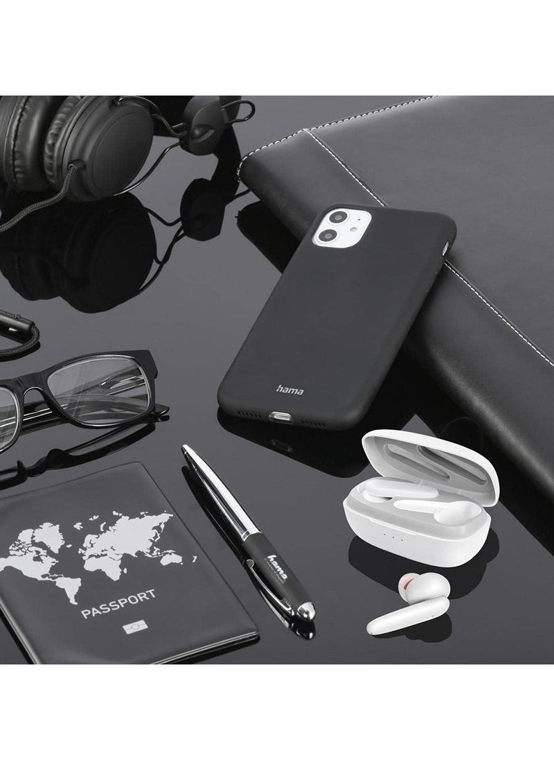 هاما 184079 Passion Clear Bluetooth ANC True Wireless Earbuds, White  - Image 5