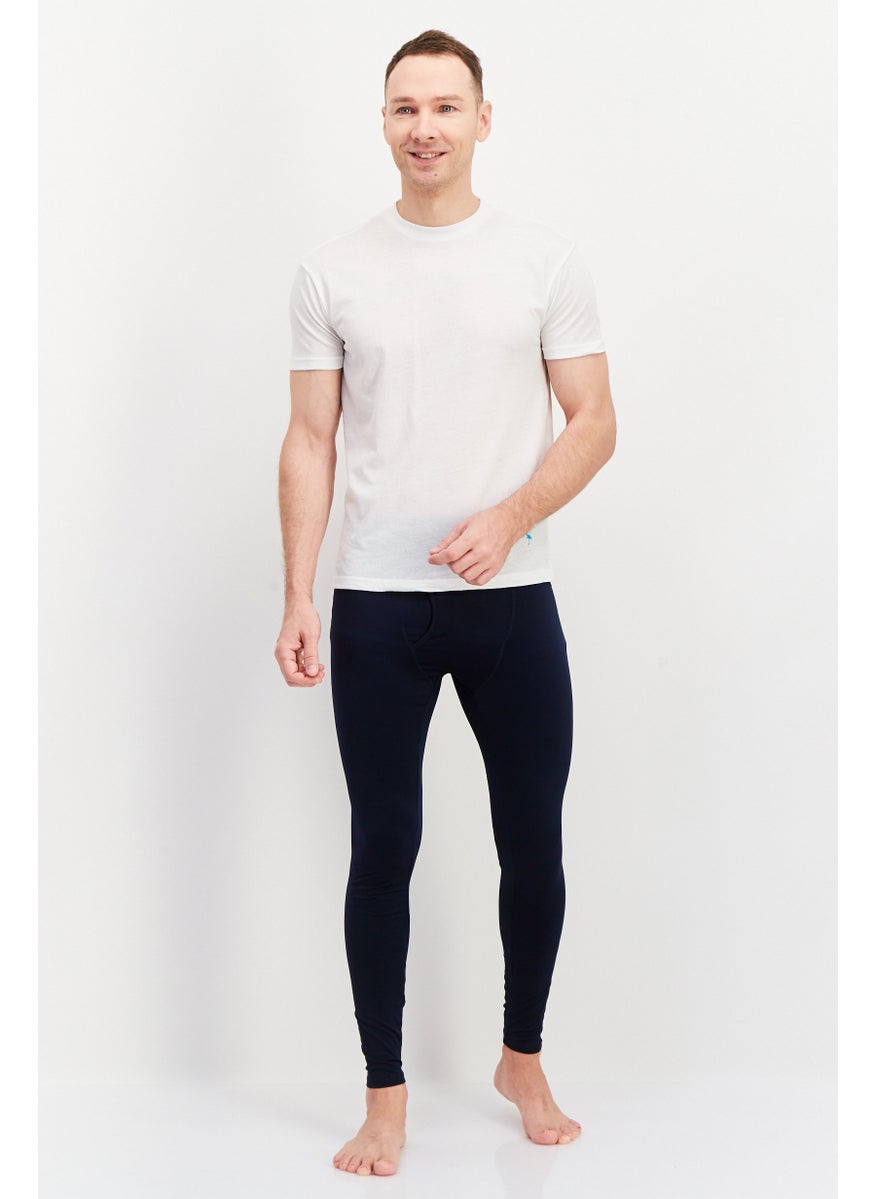 Rainforest - Men Solid Pull On Underpants, Navy Blue - Image 1
