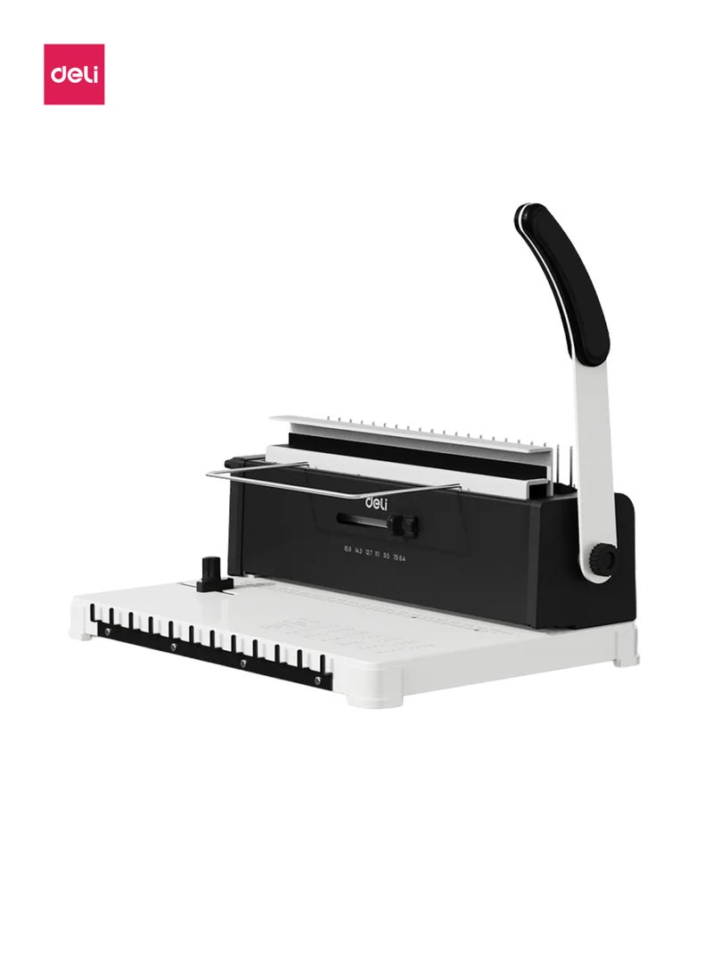 ديلي ماكينة تجليد متعددة الوظائف T325 مقاس A4 – تثقيب 15 ورقة، تجليد حتى 280 ورقة، حلقات سلكية ومطاطية - Image 1