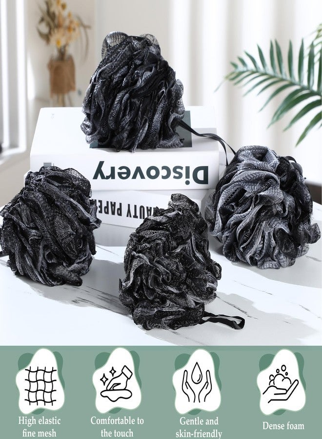 Pickmesh 10 Pcs Large XL 75g Shower Bath Loofah Sponge Soft Shower Loofahs Balls Bath Mesh Pouf Shower Ball Exfoliating Body Scrubber for Body Wash Men Women Bathroom Accessories - Image 4