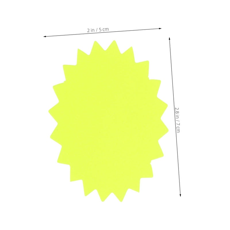 100 Pcs Retail Price Tags Paper Labels Supermarket Store Replacement Signs - Image 3