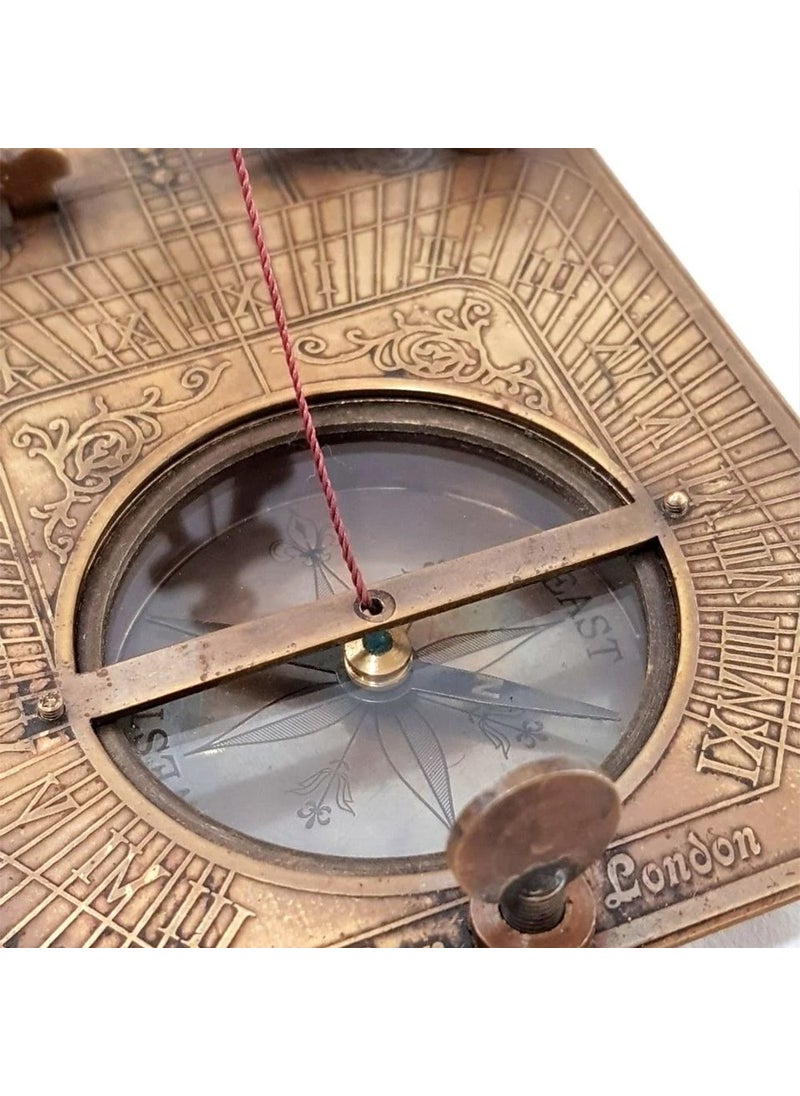 Keyfim Shop - Antique Compass with Sundial (Glidemeter) - Image 1
