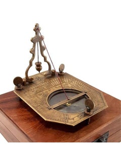 Keyfim Shop Antique Compass with Sundial (Glidemeter)  - Image 1