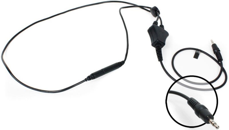 Williams AV WS-NKL001-S 18" Stereo Neckloop, Integrated Safety Breakaway Device, 18" Cord Length, 3.5 mm Stereo Plug, Monoaural - Image 3