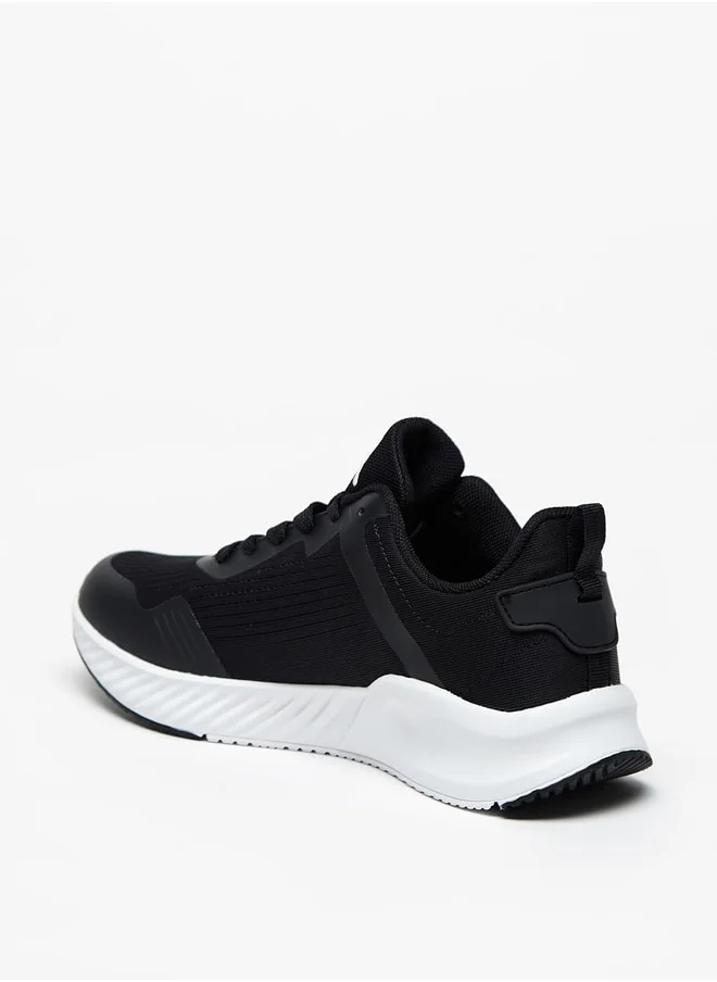 Kappa Women Textured Sports Shoes with Lace Up Closure