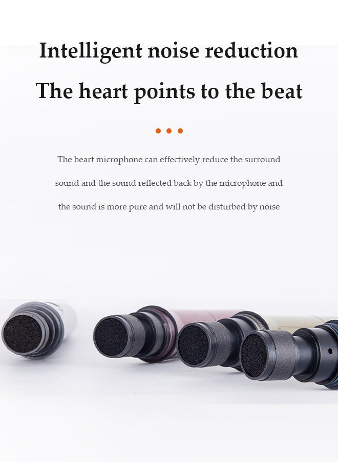 DUNISO Wireless Microphone,Universal Handheld Karaoke Mic Speaker,Over 90 DB Outdoor Indoor Cordless Microphone with mini Receiver for Singing, Karaoke, Speech, Wedding, Churc - Image 5