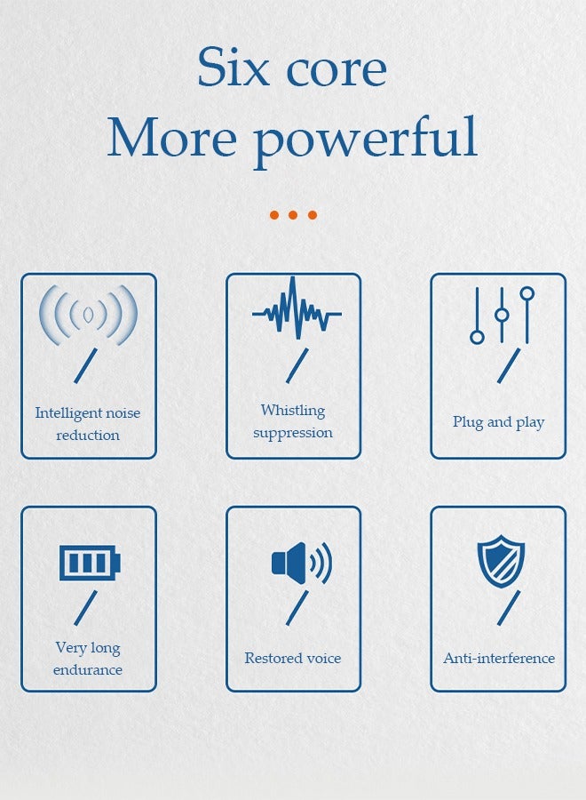 DUNISO Wireless Microphone,Universal Handheld Karaoke Mic Speaker,Over 90 DB Outdoor Indoor Cordless Microphone with mini Receiver for Singing, Karaoke, Speech, Wedding, Churc - Image 3