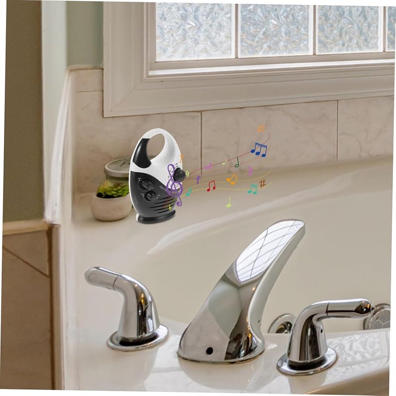 Portable Shower Radio with Built in Speaker AM FM for Bathroom Home Car Outdoor Use - Image 4