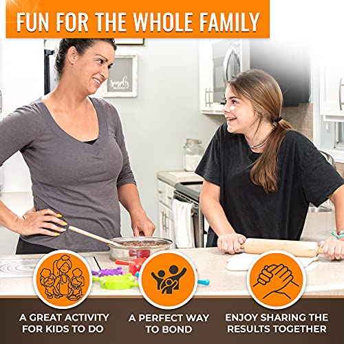 MAGICDUMPLING Magic Dumpling Maker Kit, Set of 4 - Mold Ravioli, Empanadas, Momos, Gyozas, Pot Stickers, Jamaican Beef Patties, Pierogi and Calzones - Wonton Dough Press and Pasta Making Tools - Image 5