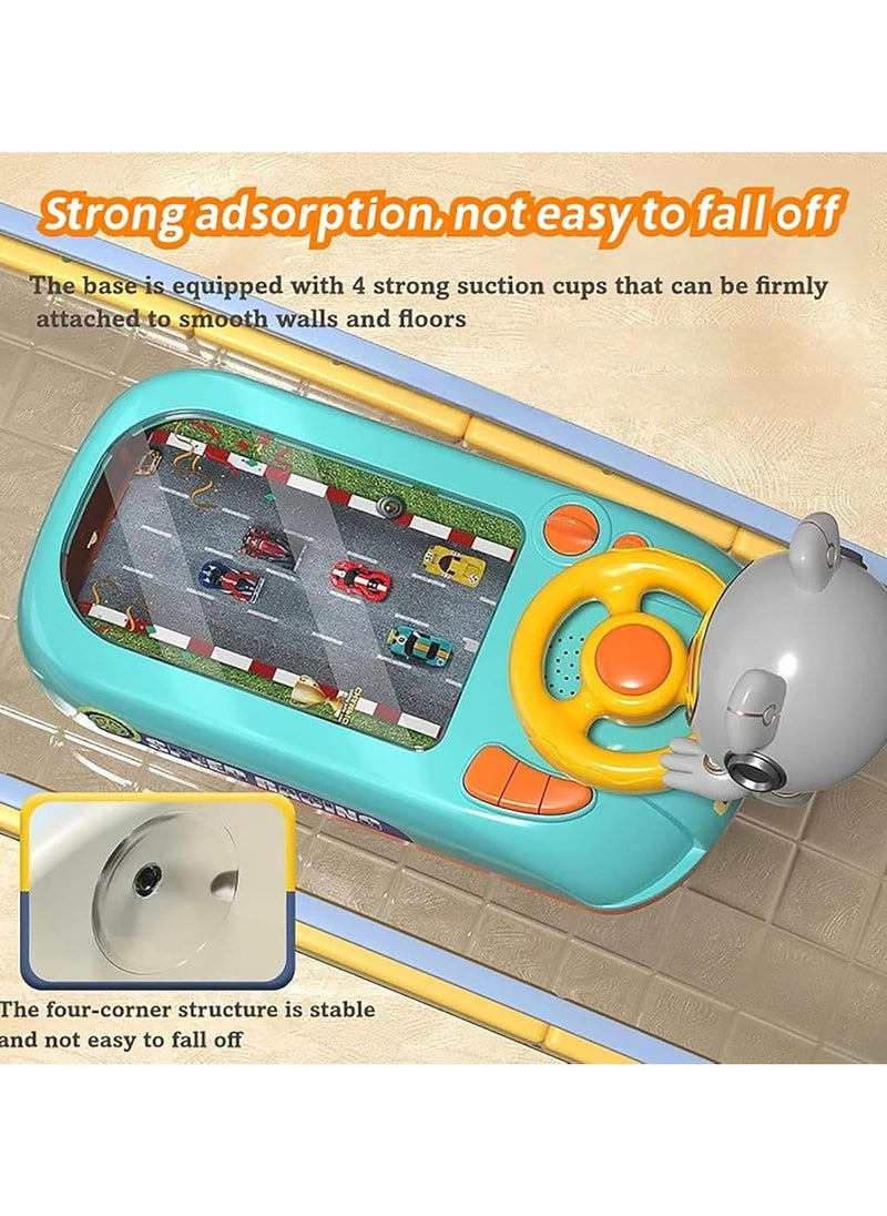 لعبة عجلة القيادة الموسيقية للأطفال، لعبة سباق سيارات محاكاة قيادة للأطفال الصغار مع صوت، لعبة قيادة تظاهرية للأطفال الصغار ألعاب حسية للأولاد والبنات هدية عيد ميلاد (سيارة سباق خضراء) - pzsku/Z5D932FB26F784AB7FC4EZ/45/_/1733800424/2adce98b-96de-4225-bc08-820418b27d45