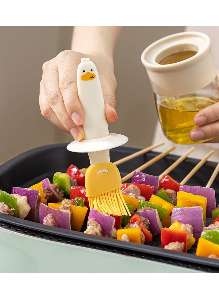 Silicone Oil Bbrush For Household Use Heat-resistant Oil Brush With Bottle Packaging Oil Pot Outdoor Barbecue Oil Brush One
Body Oil Brush Bottle  - Image 4