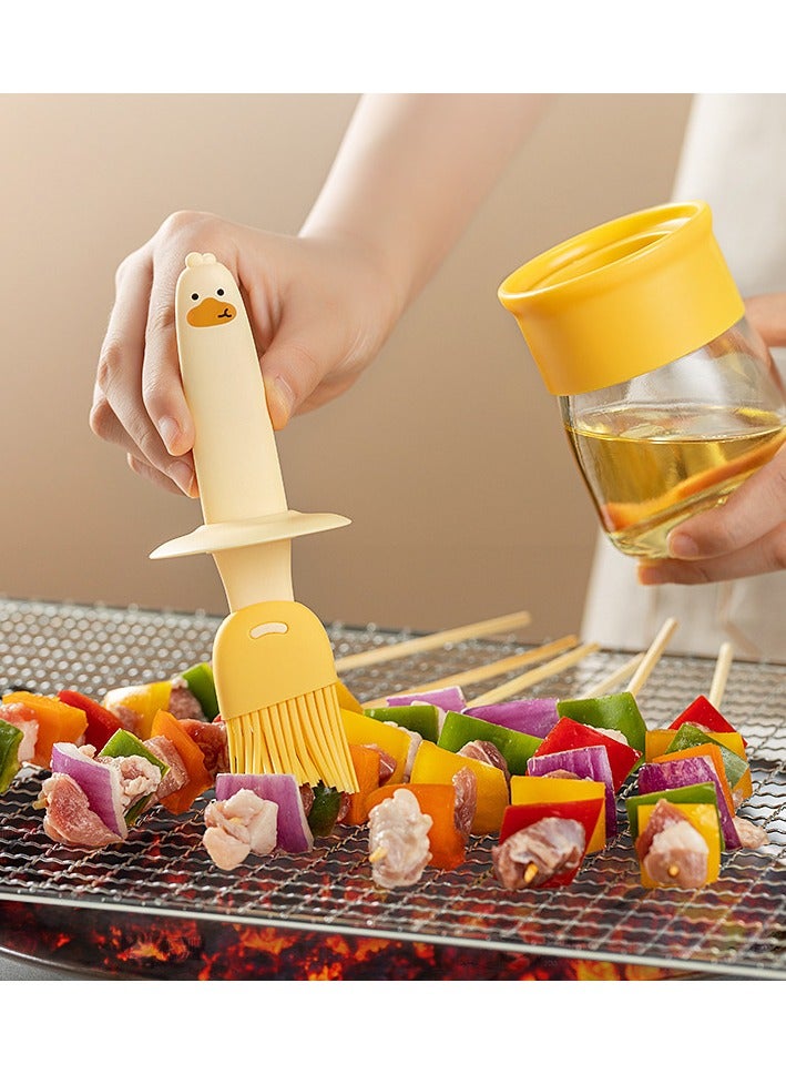 Silicone Oil Bbrush For Household Use Heat-resistant Oil Brush With Bottle Packaging Oil Pot Outdoor Barbecue Oil Brush One
Body Oil Brush Bottle  - Image 3