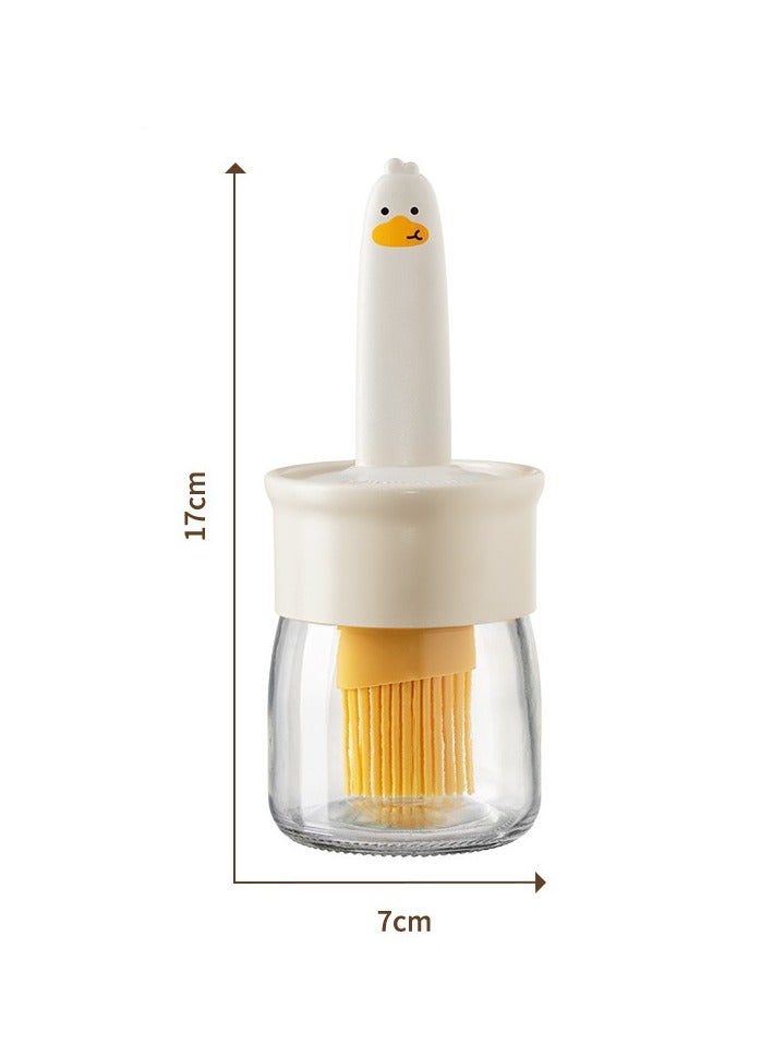 Silicone Oil Bbrush For Household Use Heat-resistant Oil Brush With Bottle Packaging Oil Pot Outdoor Barbecue Oil Brush One
Body Oil Brush Bottle  - Image 1