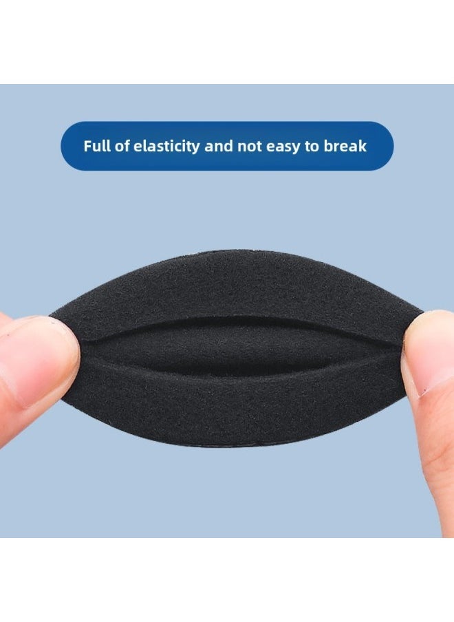 Round Headphone Case Imported Thickened Sponge Case Suitable For Apple For huawei Walkers Bluetooth Headset-Memory Capacity:5.5cm [sponge Cover] 3 Pairs - Image 5