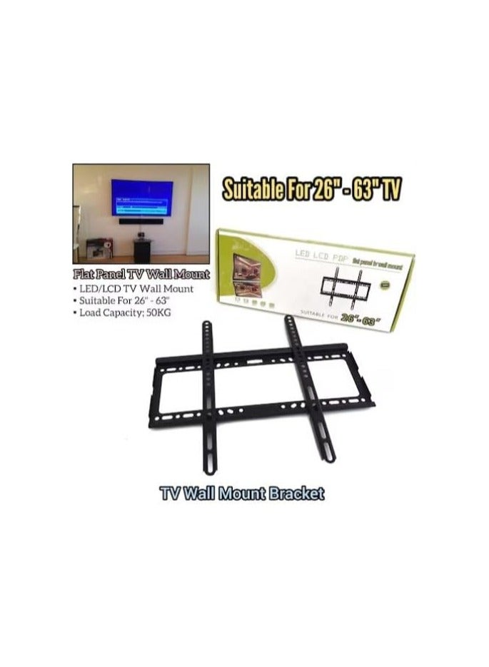 ريبنيو حامل حائط فولاذي لأجهزة تلفزيون LED LCD (20-65 بوصة) - Image 3