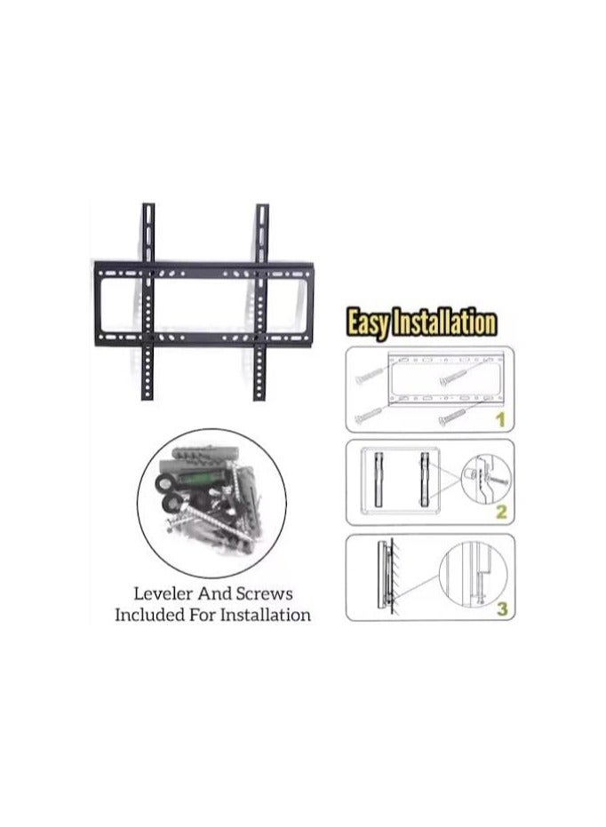 ريبنيو حامل حائط فولاذي لأجهزة تلفزيون LED LCD (20-65 بوصة) - Image 4