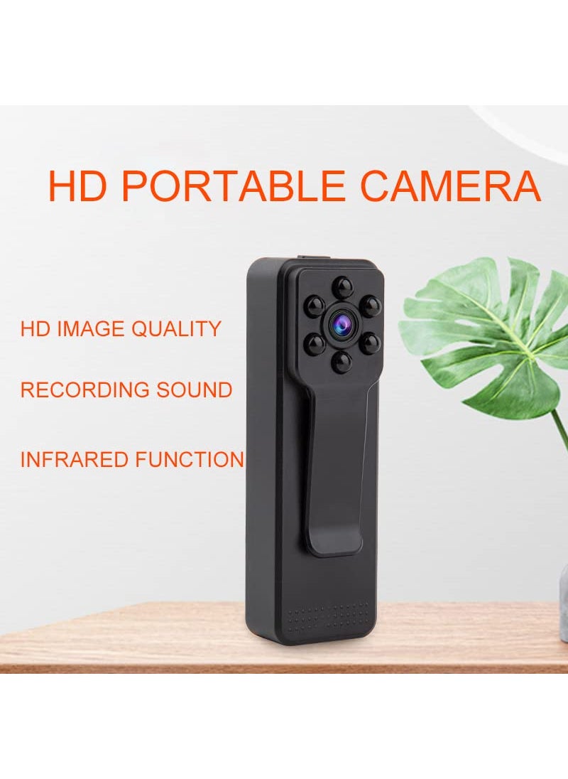 TECHNOVIEW TECHNOVIEW Wearable Mini Body Camera 1080p Video Audio Recorder Motion Activated Night Vision Indoor Outdoor Spy Pocket Body Camera for Home and Office with Free 64GB Memory Card Non WiFi  - Image 3