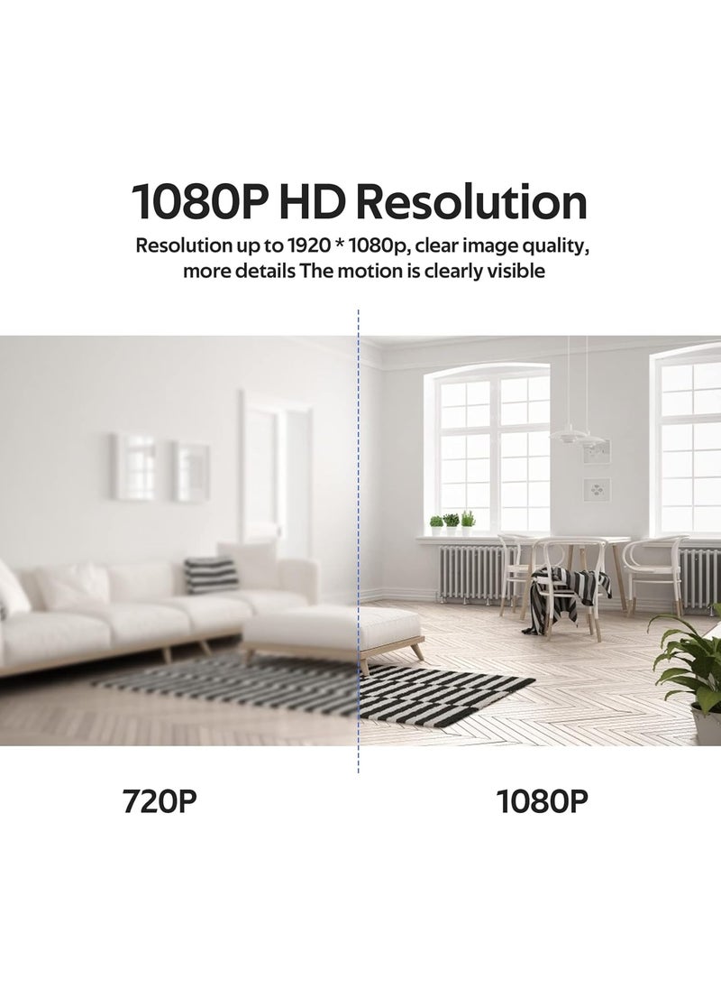 TECHNOVIEW TECHNOVIEW Wearable Mini Body Camera 1080p Video Audio Recorder Motion Activated Night Vision Indoor Outdoor Spy Pocket Body Camera for Home and Office with Free 64GB Memory Card Non WiFi  - Image 4