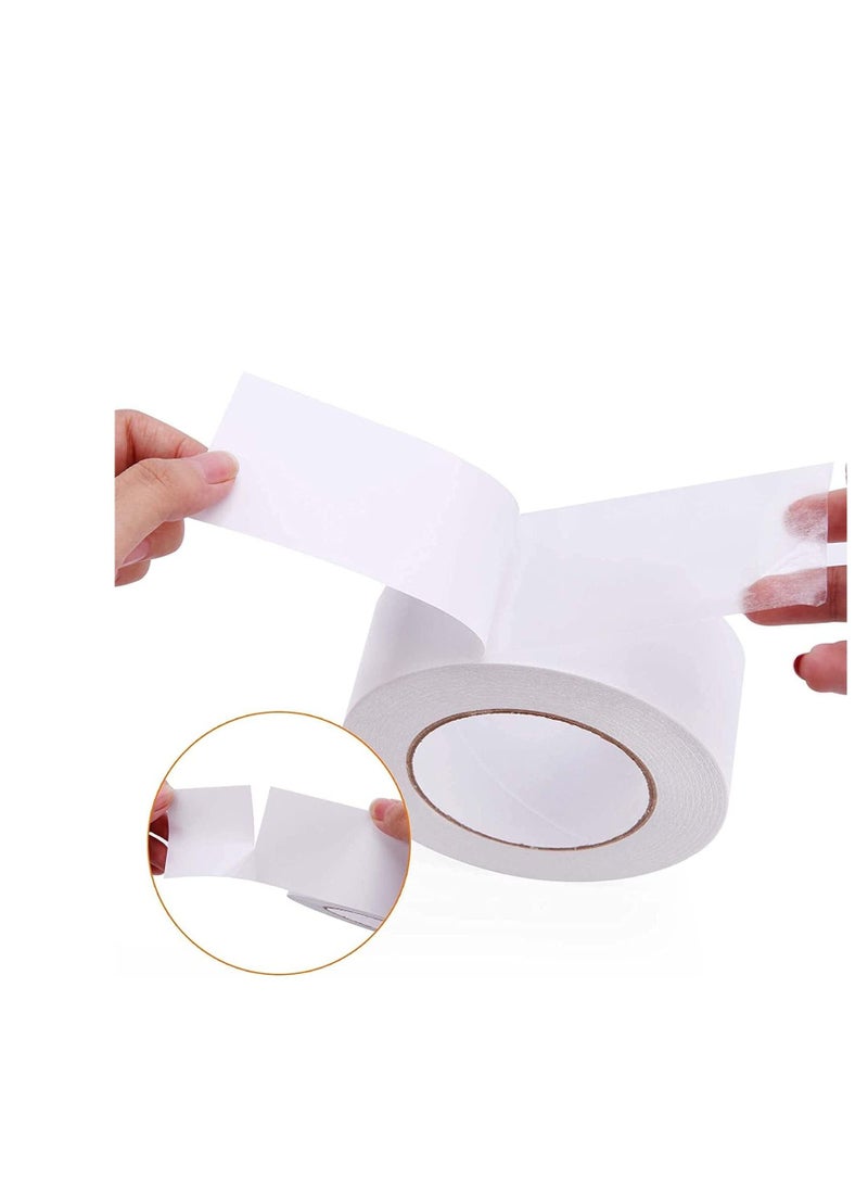 MARKQ Double Sided Tape, 2" x 20 yards Adhesive Sticky Tape for Arts, Crafts, Photography, Scrapbooking, Card Making, Gift Wrapping & Office School Stationery Supplies  - Image 2