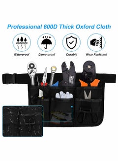 Excefore Gardening Tool Waist Bag Belt Adjustable Garden Canvas Waist Bag  - Image 2