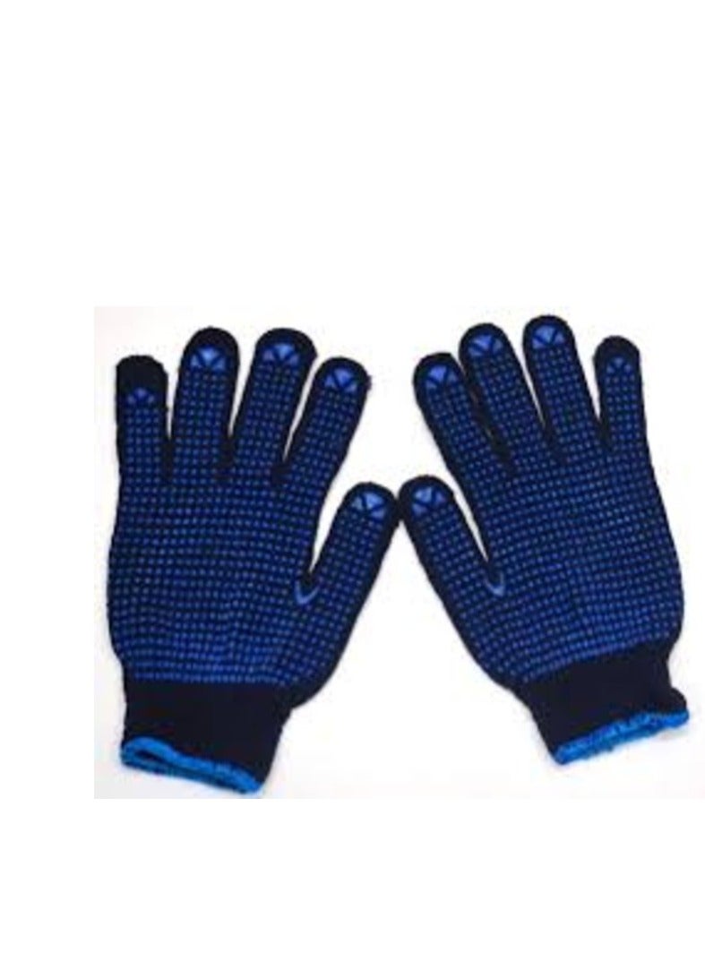 KNP KNP Safety hand gloves offer robust protection and excellent grip for various tasks Each pack contains ten pairs of gloves ideal for team use or for multiple applications.  - Image 1