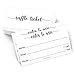 321Done Enter to Win Tickets Set of 50 35x2 Name Phone Number and Email Raffle Tickets Entry Form for Contests Drawings Lotteries Prize Game White - Image 3