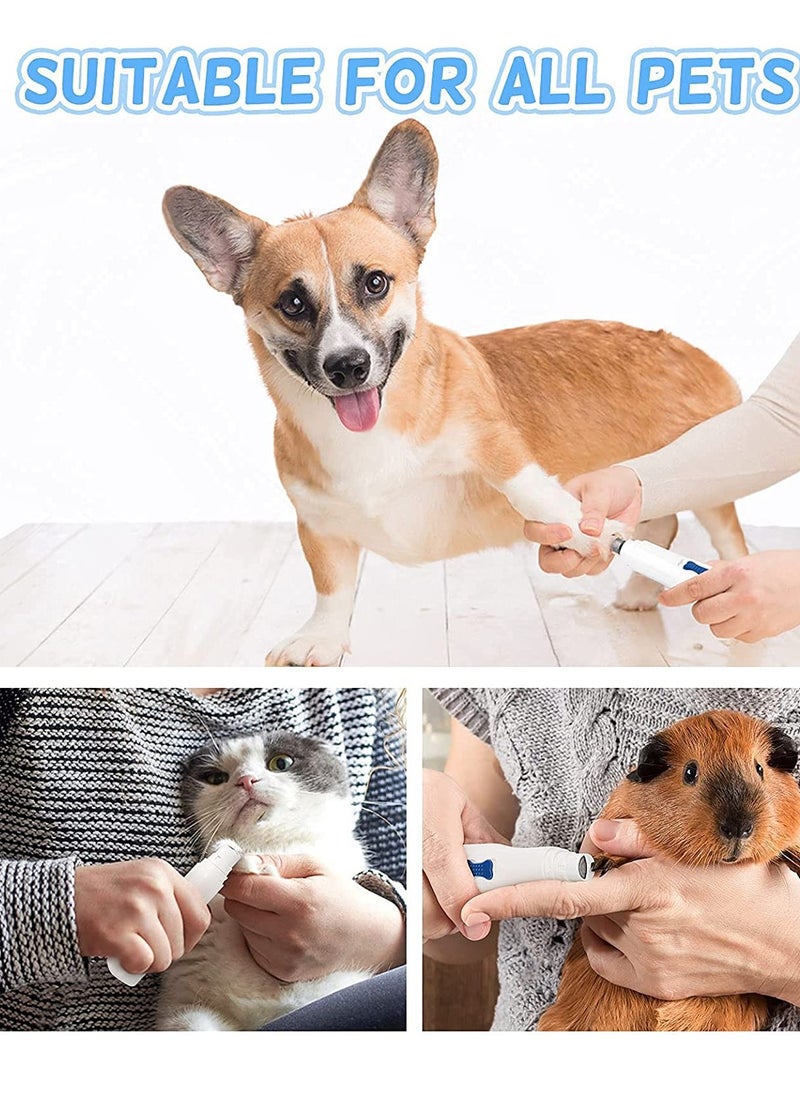 KASTWAVE Dog Electric Nail File Grinder Pet Nail Trimmer Low Noise Long Working Time for Small Medium Large Breed Dog and Cat  - Image 5