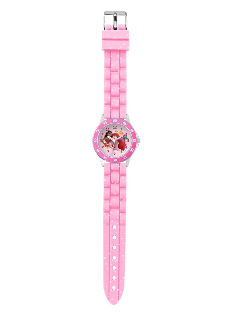 Disney Princess Pink Time Teacher Analogue Watch - PN4660 - Image 2