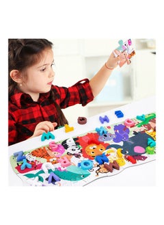 NIBEMINENT Early Education Letter Puzzle Toy 28x21x6cm  - Image 2