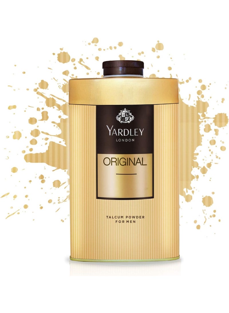 Yardley London Twin Talc Men- (2X250gm) Classic + Arthur – Premium Men's Grooming Essentials - Image 2