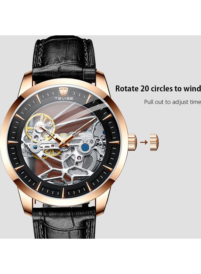 Tevise Men's Water Resistant Analog Watch J4524BL-W-KM - Image 5