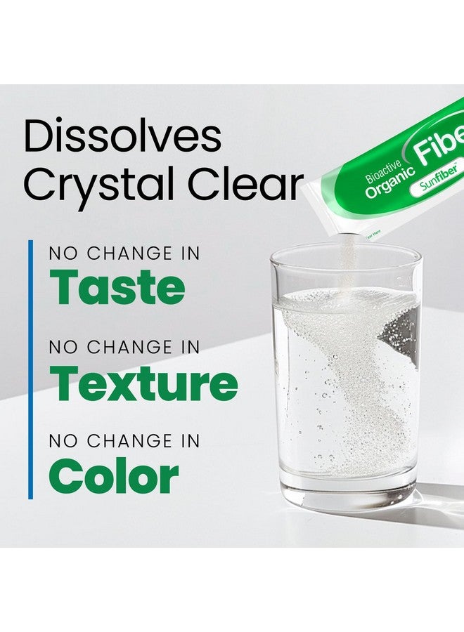 LABO Nutrition Bioactive Organic Fiber - Sunfiber PHGG Soluble Prebiotic Fiber for Digestive Regularity & Gut Health - Partially Hydrolyzed Guar Gum, Low FODMAP, Unflavored, Vegan, Non-GMO, 30 Sachets - Image 4