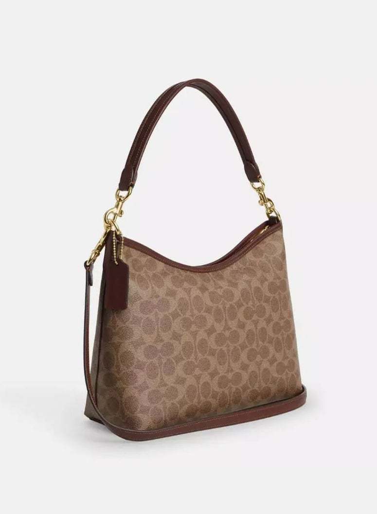 Coach Laurel Shoulder Bag In Signature Canvas