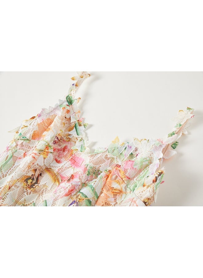 Madam Uniq Floral Midi Dress  - Image 5