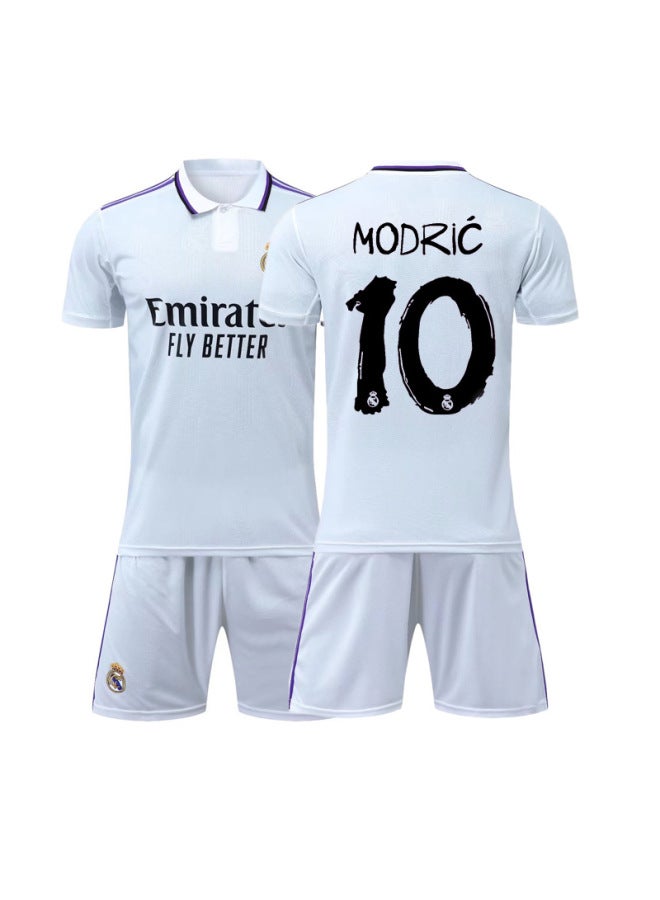 2223 New Football Suit No. 9 Benzema Benzema Jersey Adult Children's Parent-child Sportswear