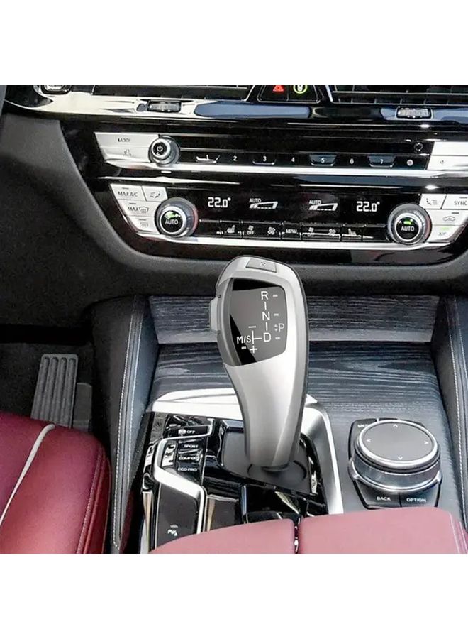 مجموعة مقبض ناقل الحركة من ألياف الكربون السوداء لسيارة BMW E90 E91 E93 مع مرآة رؤية واسعة 360 درجة - Image 5