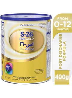 S26 Nestle S26 PDF Gold Post Discharge Formula 400g  - Image 2