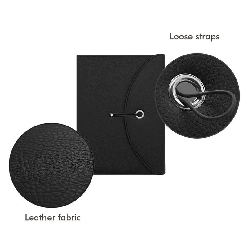 NKTM Filing Folders, Pocket Folders File Folders Letter Size Folders with Pockets Expanding File Folder Pocket Folder PU Leather 13 Pockets A4 Letter Size Document Organizer - Image 2