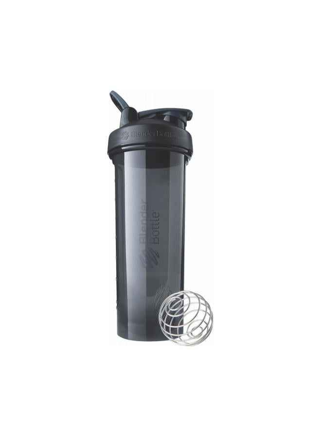 BlenderBottle Shaker Bottle Pro Series Perfect for Protein Shakes and Pre Workout, 32-Ounce, Black - Image 1