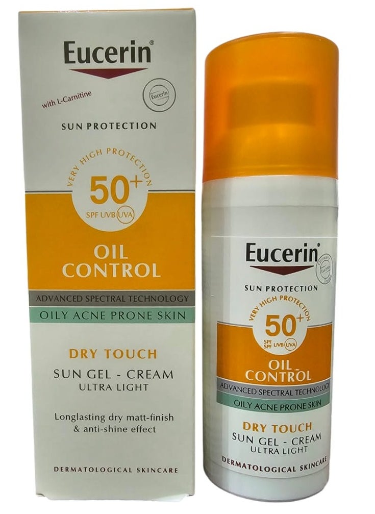 Eucerin - Sunscreen SPF 50+ Dry Touch 50ml - Image 1
