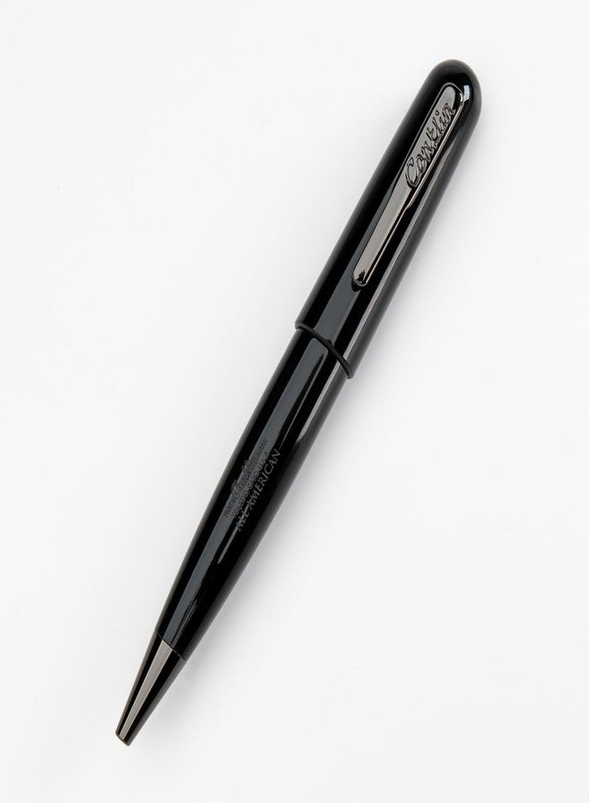 Conklin All American Ballpoint Pen in Raven Black - Sleek Design & Superior Craftsmanship - Ideal Gift for Professionals & Pen Collectors - Image 1