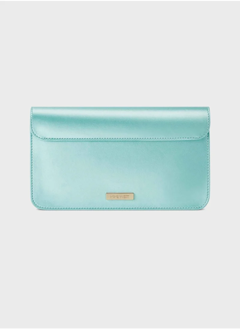 NINE WEST Caroline Flap Clutch