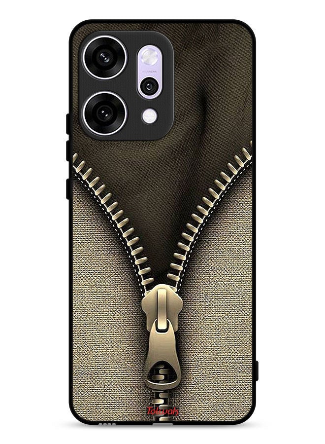 Tolwak Oppo Reno14 Protective Case Cover Zip Pattern - Image 1