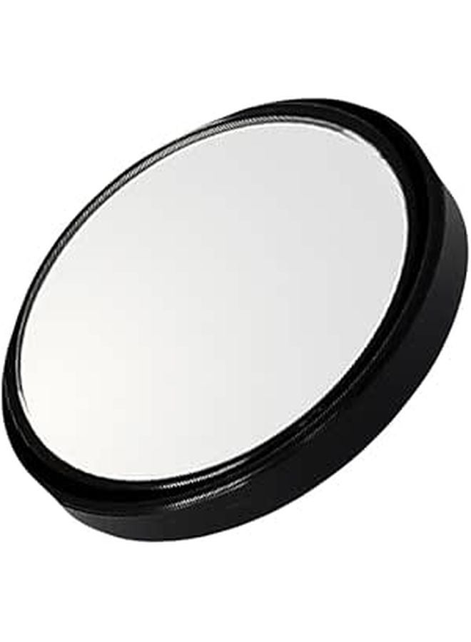 Wide Angle Blind Spot Mirror 360 Adjustable Press Mount Auxiliary Rear View Mirror Black - Image 1