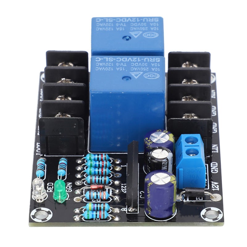 لوحة حماية المتحدث 1.6 مم PCB - لوحة حماية UPC1237 بمصدر طاقة AC12-15V، حماية مزدوجة القناة، تأخير عند تشغيل الطاقة، حماية متجهة للتيار المستمر لمشاريع الصوت المُصنوعة بنفسك، مسار السينما المنزلي، مكبرات الصوت - Image 3