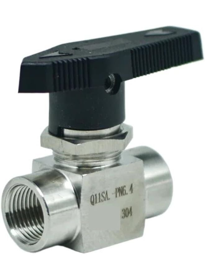 1 8 Inch NPT 316 Stainless Steel Shut Off Ball Valve For Water Oil Propane Panel - Image 4