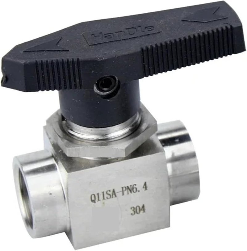 1 8 Inch NPT 316 Stainless Steel Shut Off Ball Valve For Water Oil Propane Panel - Image 1