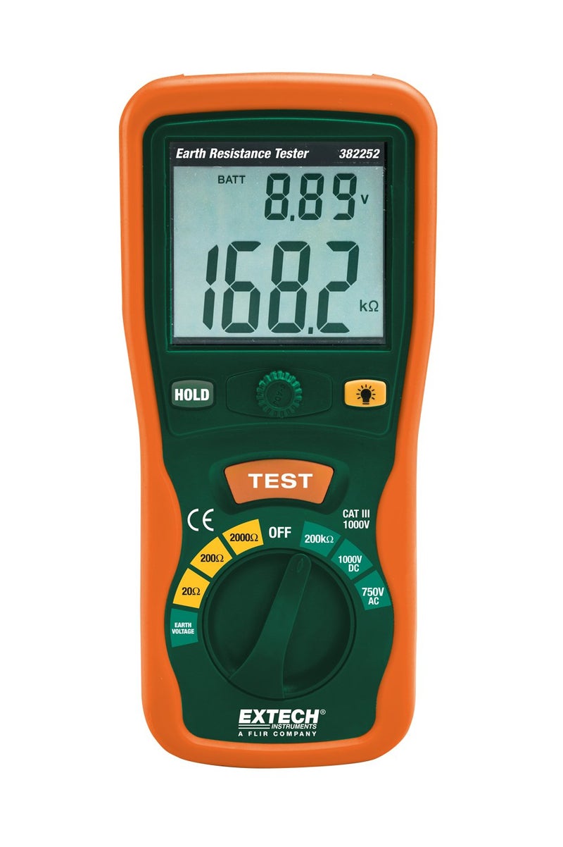 Extech Extech 382252 Earth Ground Resistance Tester Kit  - Image 1